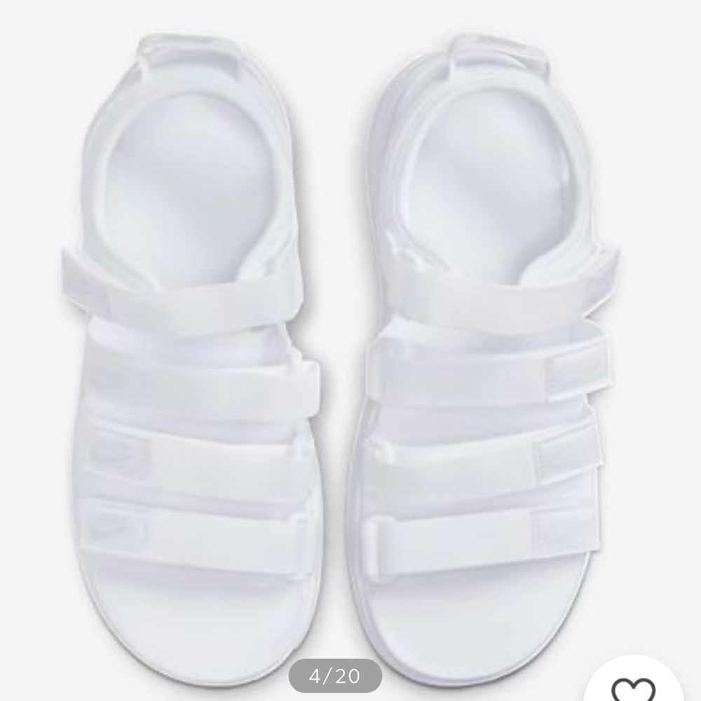 NWOB (WMNS) Nike Icon Classic
Sports White Sandals DH0223-100 - Picture 6 of 16